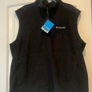 Columbia Black Fleece Vest